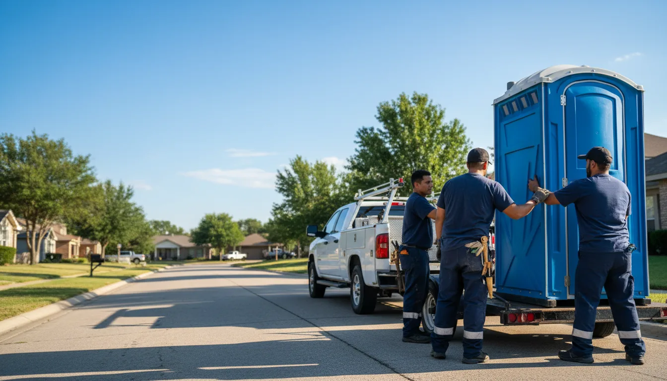 Portable Toilet Rental in Wichita Falls, TX near me